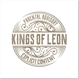 kings of leon vintage ornament Posters and Art